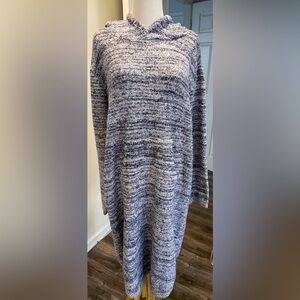 Softies Marshmallow Hooded Lounger – Navy – Size L/XL